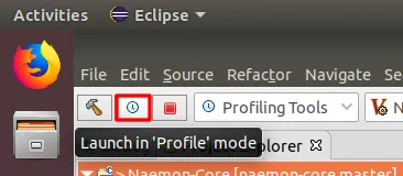 Launch in profile mode